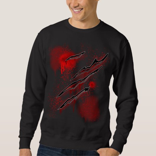 Bloody Wounds Sweatshirt (Vorderseite)