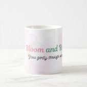 Bloom and Breathe Blumen-Tasse Kaffeetasse (Mittel)