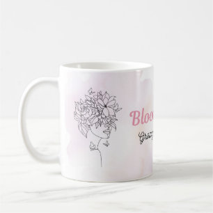Bloom and Breathe Blumen-Tasse Kaffeetasse