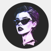 "Bloom Baby Bloom Aufkleber - Motivierend Kunst (Vorderseite)