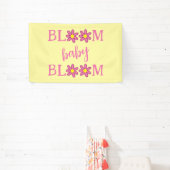 Bloom Baby Bloom Baby Dusche Banner (InSitu)