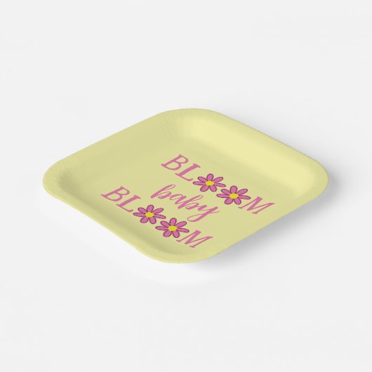 Bloom Baby Bloom Babydusche Teller (Gewinkelt)