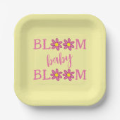 Bloom Baby Bloom Babydusche Teller (Vorderseite)