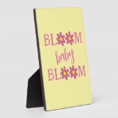 Bloom Baby Bloom Fotoplatte (Seite)