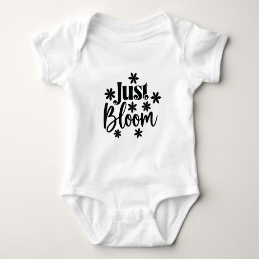 Bloom Baby Strampler (Vorderseite)