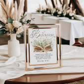 Bloom Bar New Kapitel Buch Thema Wildblume Poster