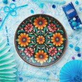 💀 🎉 Bloom & Bite Día de los Muertos Pappteller (Party)