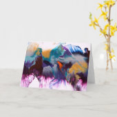 Bloom Blank Card Karte (Gelbe Blume)