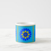 Bloom Blue Espressotasse (Vorderseite)