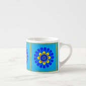 Bloom Blue Espressotasse (Rechts)