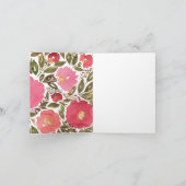 Bloom Blume Danke Karte (Innenseite)