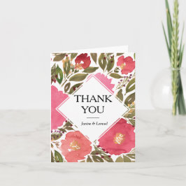 Bloom Blume Danke Karte