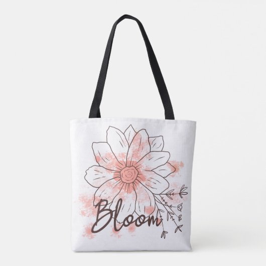 Bloom Boho Tasche (Rückseite)