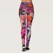 Bloom Bolly floral All-Over-Print-Leggings Leggings (Rückseite)