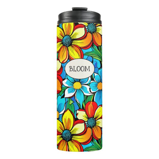 Bloom Botanical Klein Thermosbecher (Vorderseite)