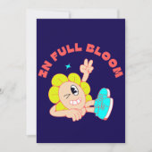 Bloom & Bounce Einladung (Vorderseite)