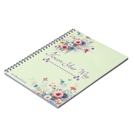 Bloom & Brand Notizblock (Linke Seite)