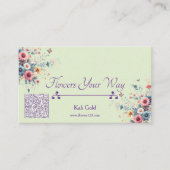 Bloom & Brand Visitenkarte (Vorderseite)