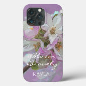 Bloom Bravely Pink Apple Blossom Blume Case Mate (Rückseite)