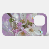 Bloom Bravely Pink Apple Blossom Blume Case Mate (Rückseite (Horizontal))