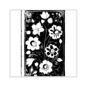 "Bloom & Briefmarke" Gummistempel (Prägung)