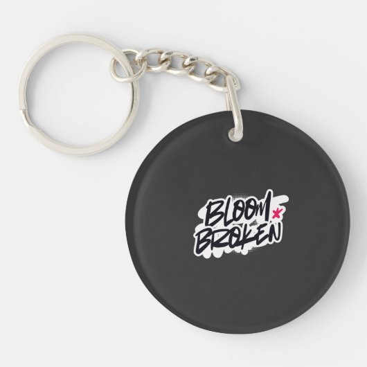 BLOOM BROKEN SCHLÜSSELANHÄNGER (Vorderseite)