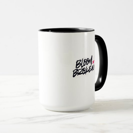 BLOOM BROKEN TASSE (VorderseiteRechts)