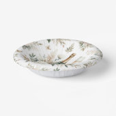 Bloom & Bubbles Papier-Schalen Pappteller (Gewinkelt)