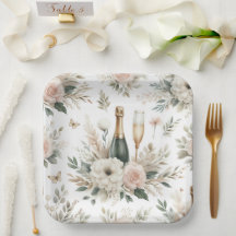 Bloom & Bubbles Papierplatten