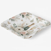 Bloom & Bubbles Papierplatten Pappteller (Gewinkelt)