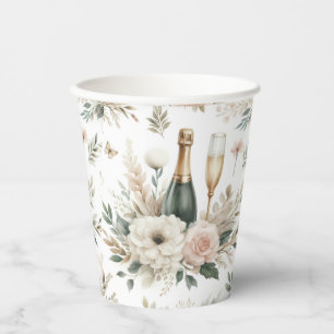 Bloom & Bubbles Partybecher Pappbecher