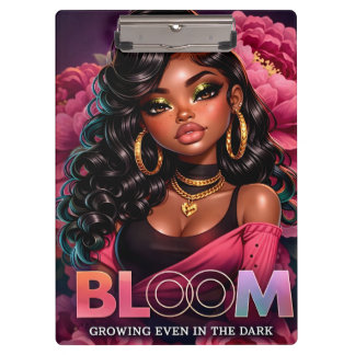 Bloom Clipboard – Wachsend selbst in der Dunkelhei Klemmbrett