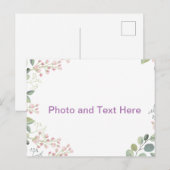Bloom Custom-Design Postkarte (Vorne/Hinten)