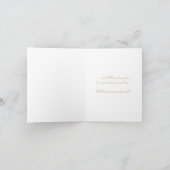Bloom Customizable Bridesmaid Request Card Einladung (Innenseite)