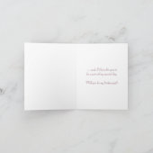 Bloom Customizable Bridesmaid Request Card Einladung (Innenseite)