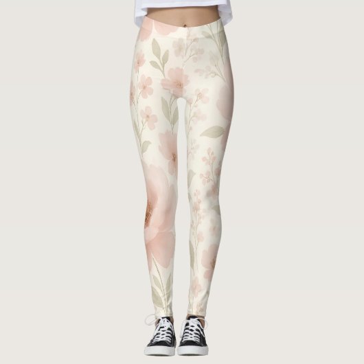 Bloom Energy Floral Leggings (Vorderseite)