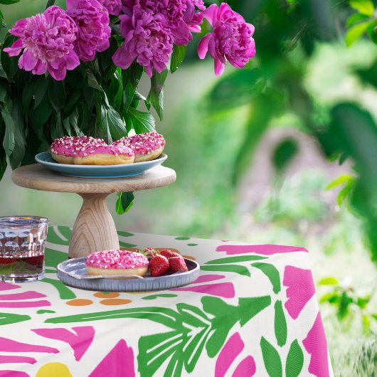 Bloom-Filled Party Table Magic Tischdecke