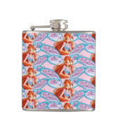 Bloom Flachmann (Vorderseite)