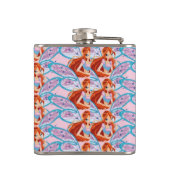 Bloom Flachmann (Rückseite)