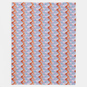 Bloom Fleecedecke (Vorderseite)