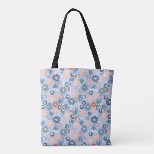 Bloom Floral Tasche (Rückseite)