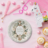 Bloom Floral Tea Party Papierplatten Pappteller (Party)