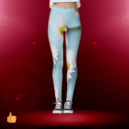 Bloom Fusion Leggings: Vibrierende Blumeneleganz Leggings