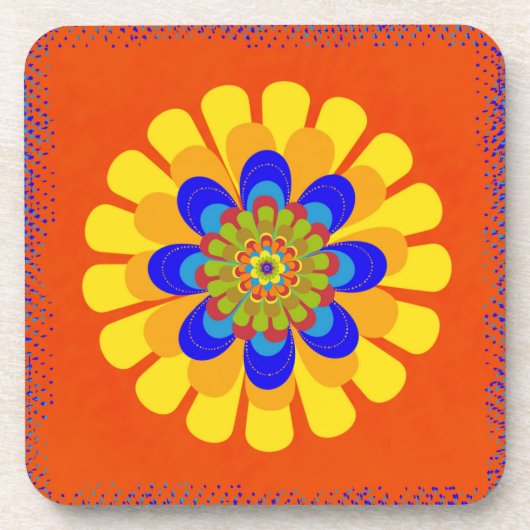 Bloom Getränkeuntersetzer (Vorderseite)