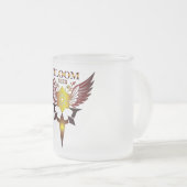 Bloom Glass Mug Mattglastasse (VorderseiteRechts)