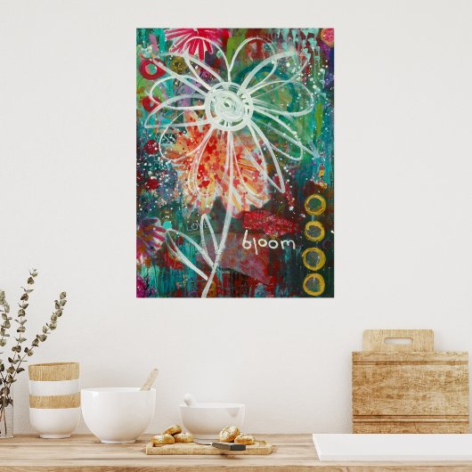 Bloom - Graffiti Explosionspopster Poster (Küche)