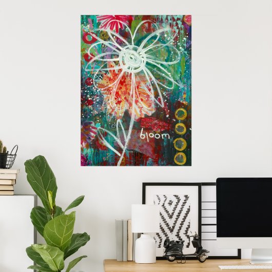 Bloom - Graffiti Explosionspopster Poster (Heimbüro)