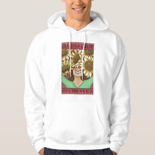 Bloom & Grow in Chico, CA Hoodie (Vorderseite)