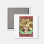 Bloom & Grow in Chico, CA Magnet (Vorderseite/Rückseite)