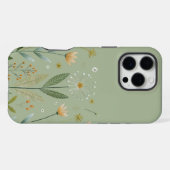 Bloom Grow Minimalist iPhone Hülle (Rückseite (Horizontal))